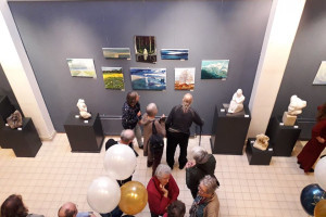 Opening expositie De Blauwe Schuit