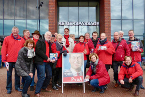Op Campagne met de PvdA in Westfriesland.
